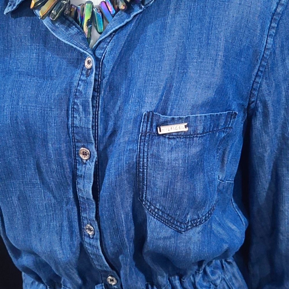 Denim dress
